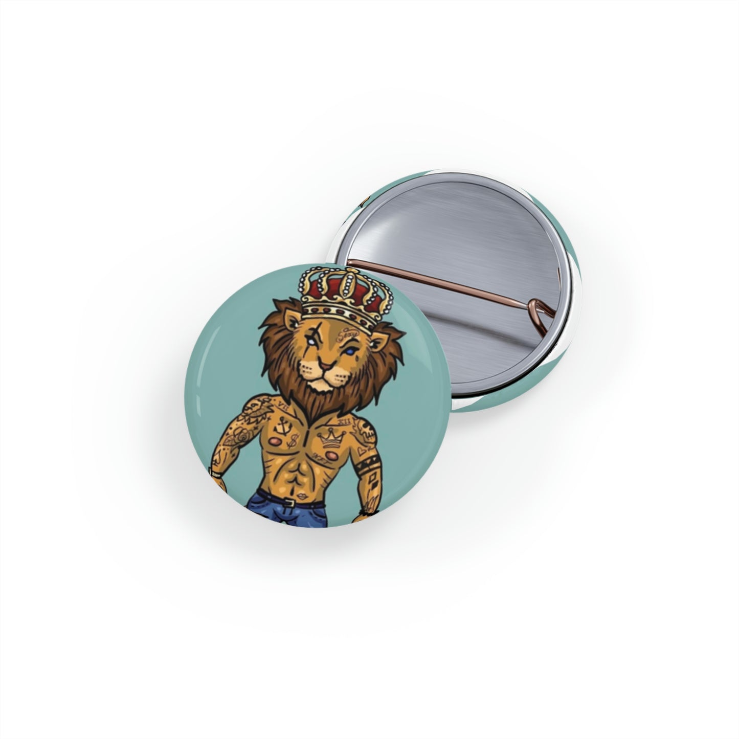 Tattoonimals / Lion King - Round Pins