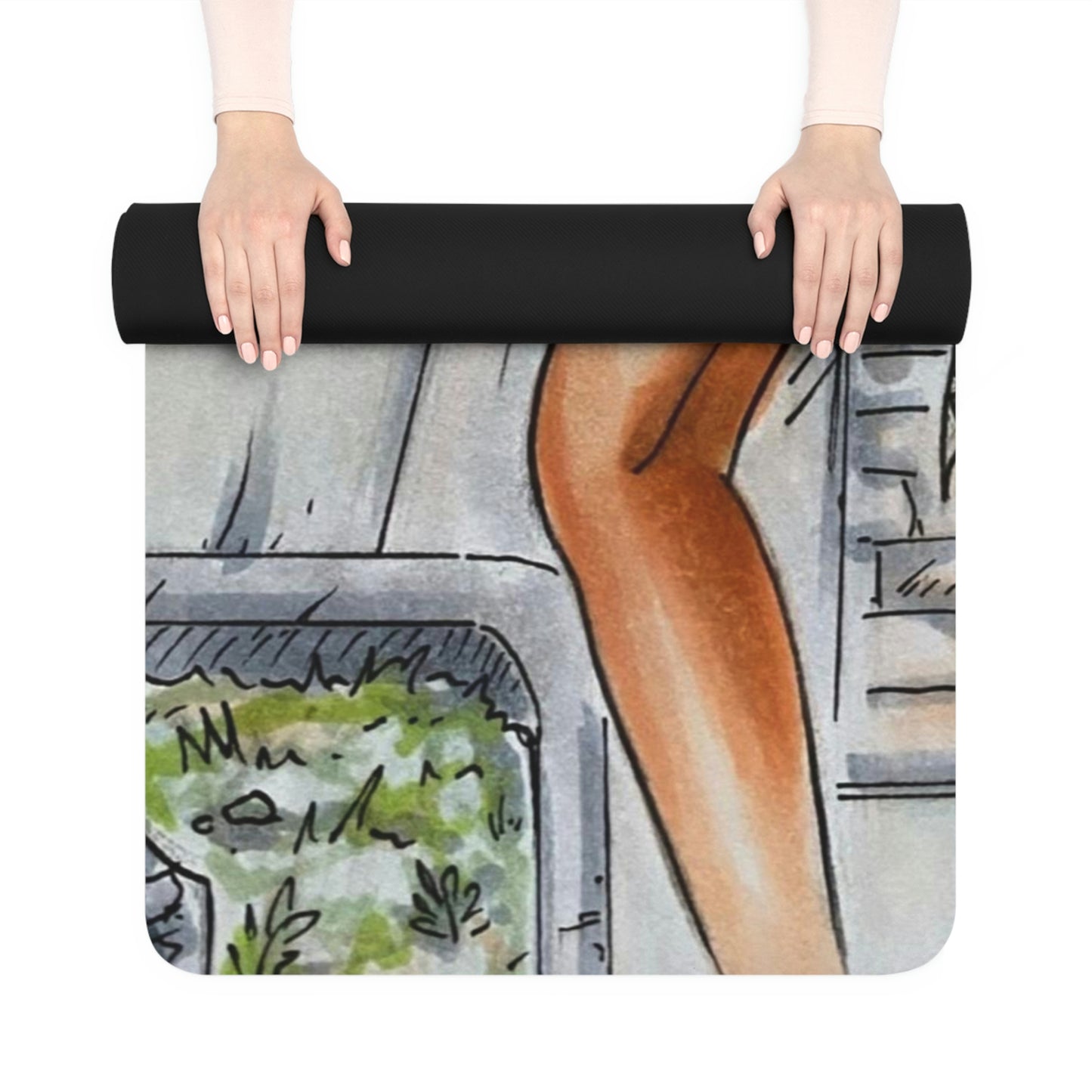 Medusa stretching - Rubber Yoga Mat