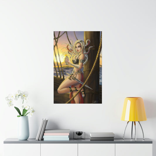 Medusa ship - Museum Quality Print