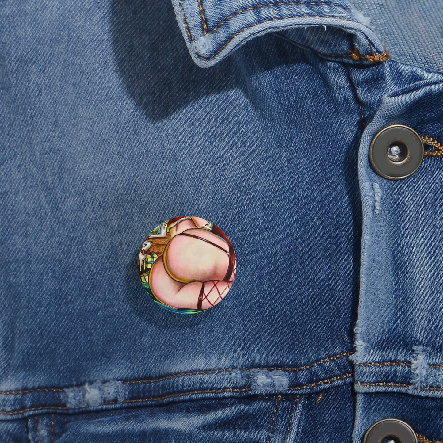 Medusa Christmas Booty 1 - Round Pins