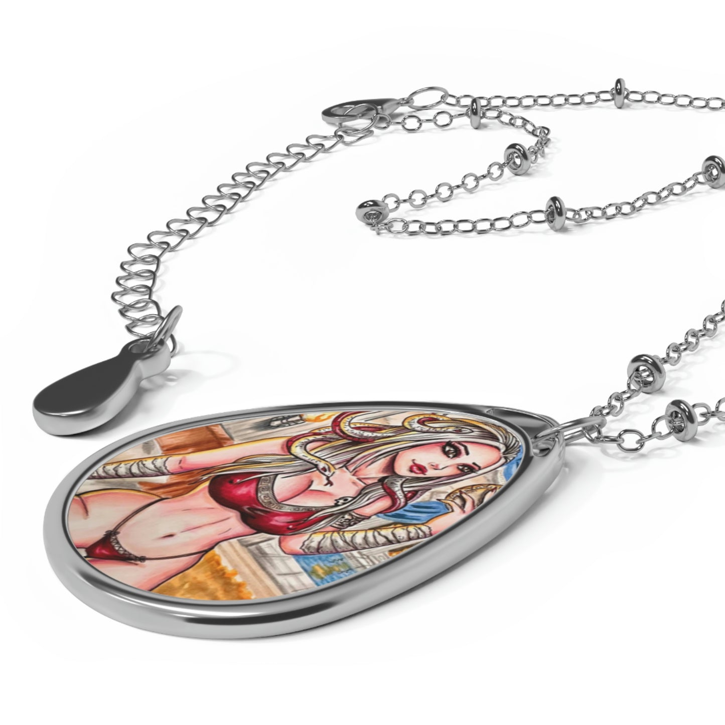Medusa Bikini - Oval Necklace