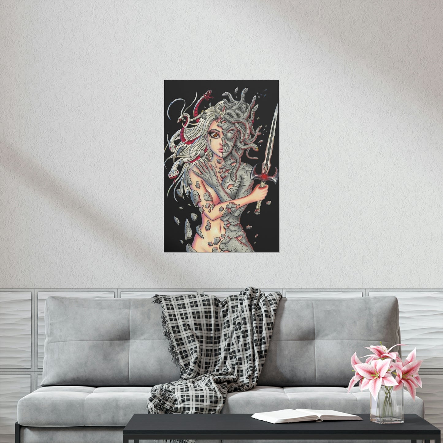 Medusa Cover - Museum Quality Print