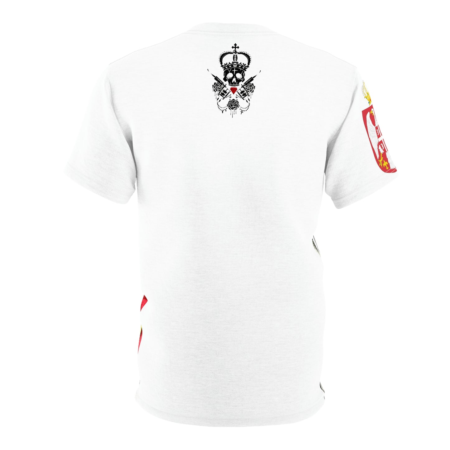 Serbian Angel - Unisex Cut & Sew T-Shirt