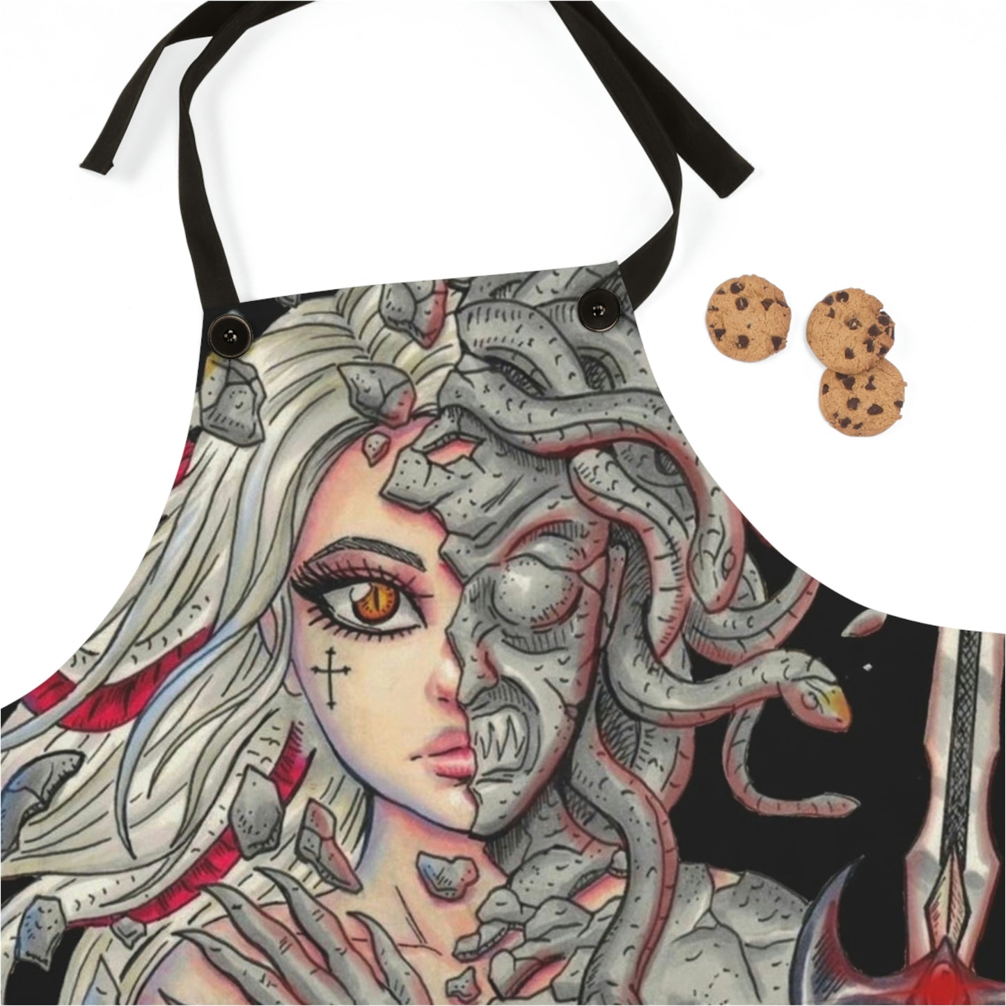 Medusa black - Apron
