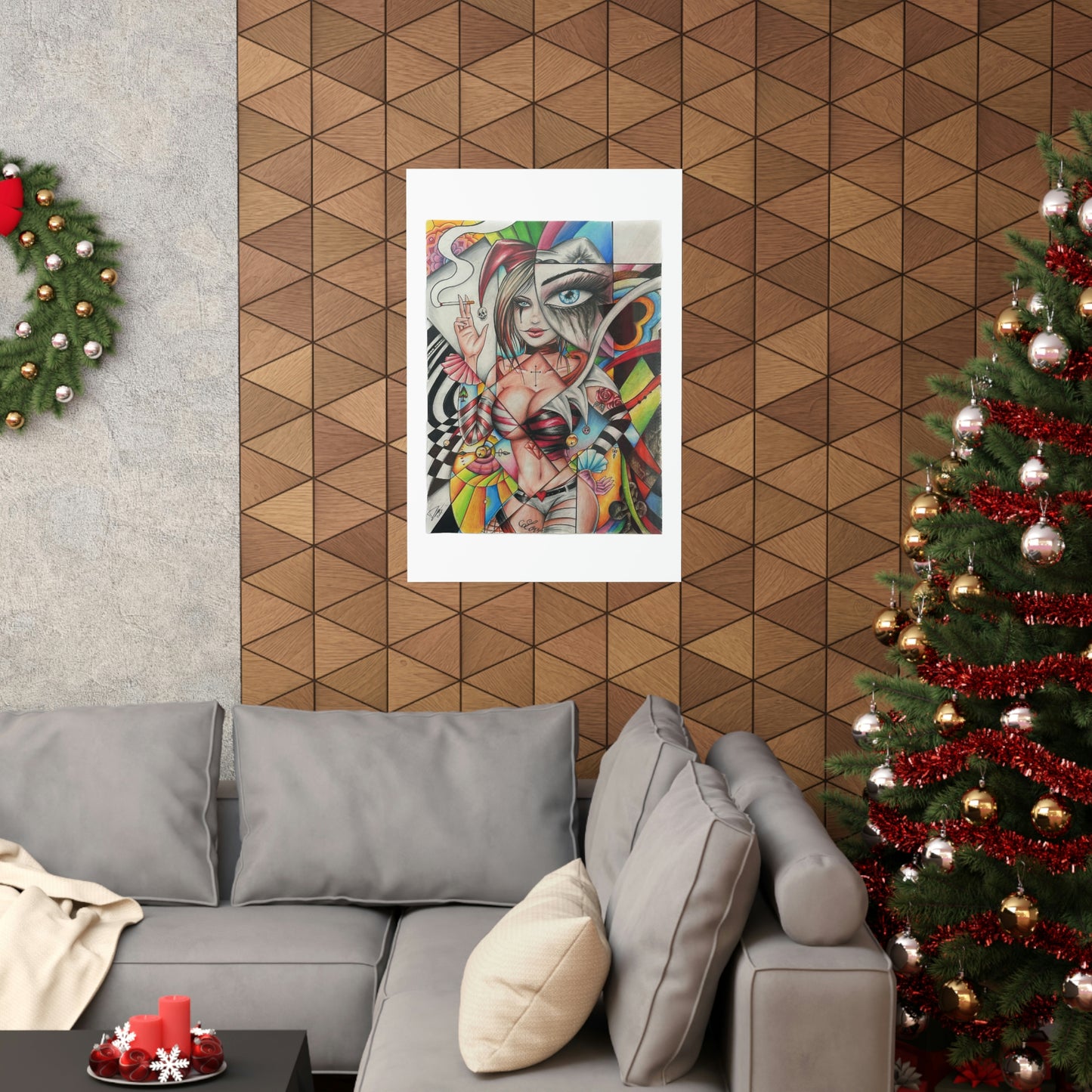 Jokergirl - Museum Quality Print