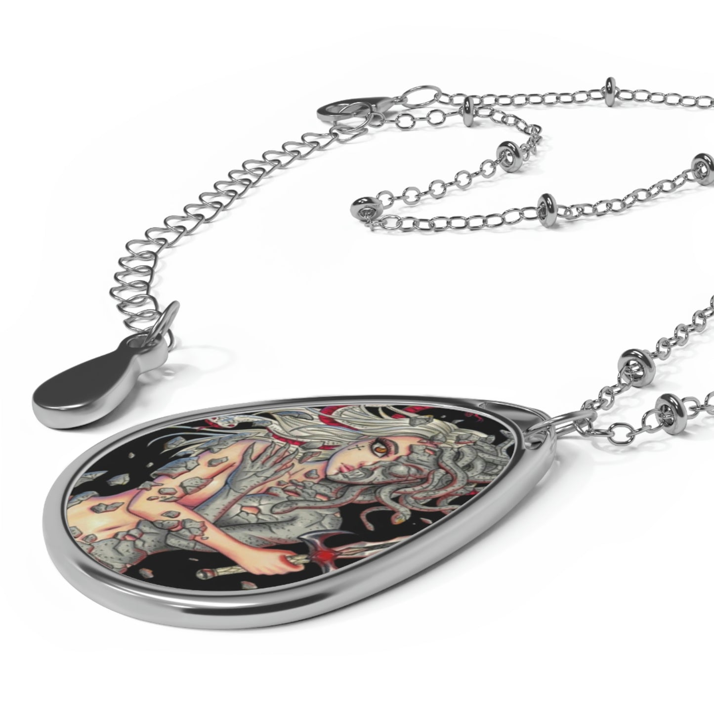 Medusa - Oval Necklace
