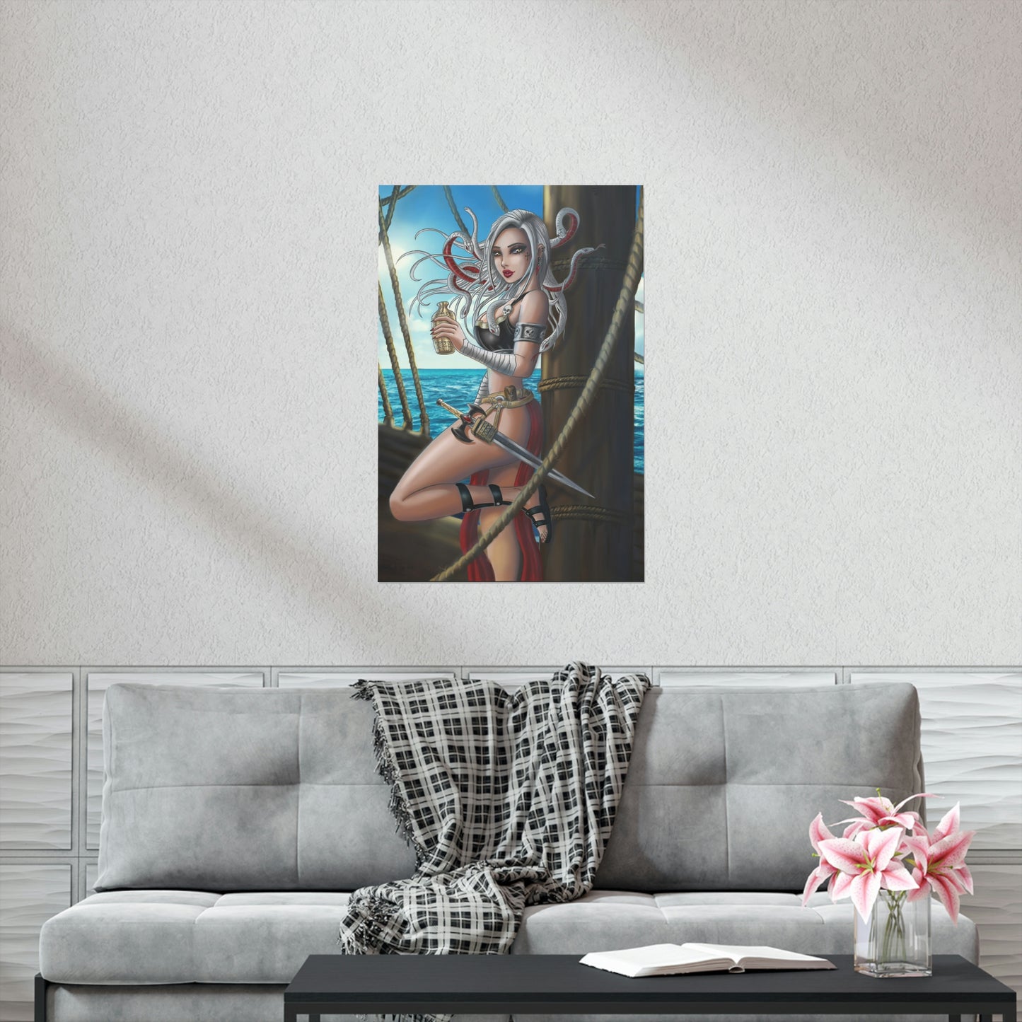 Medusa ship 2 - Museum Quality Poster