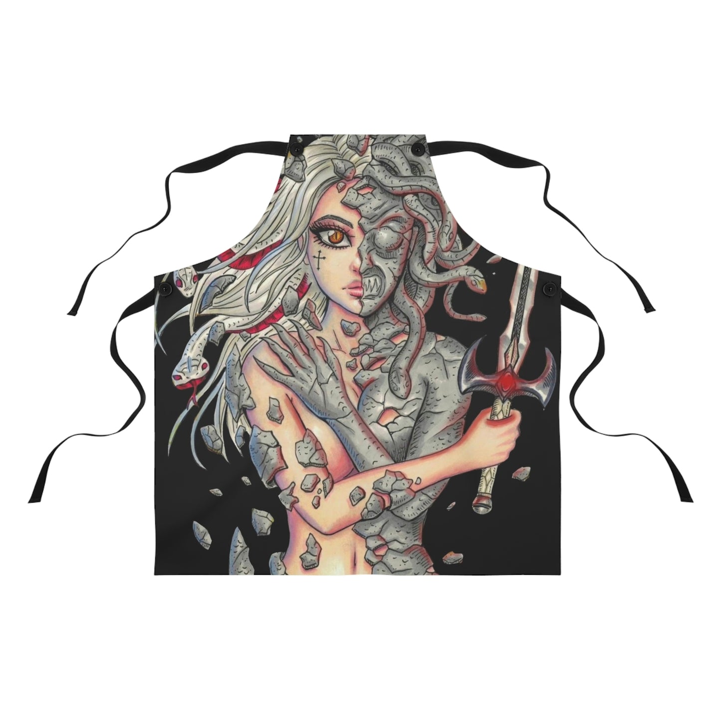Medusa black - Apron