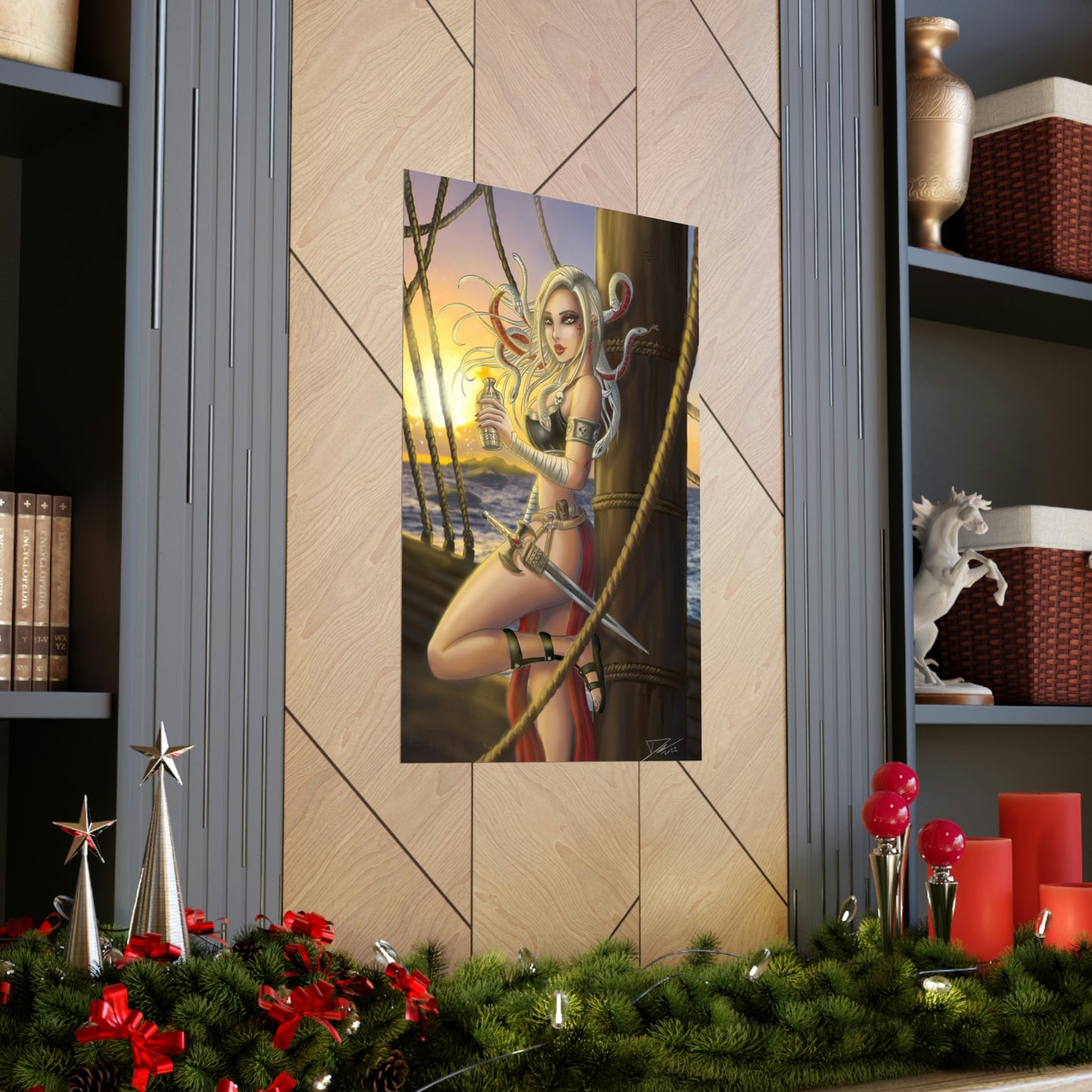 Medusa ship - Museum Quality Print