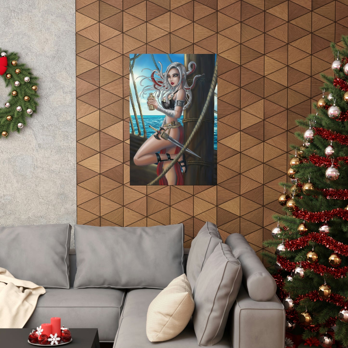 Medusa ship 2 - Museum Quality Poster