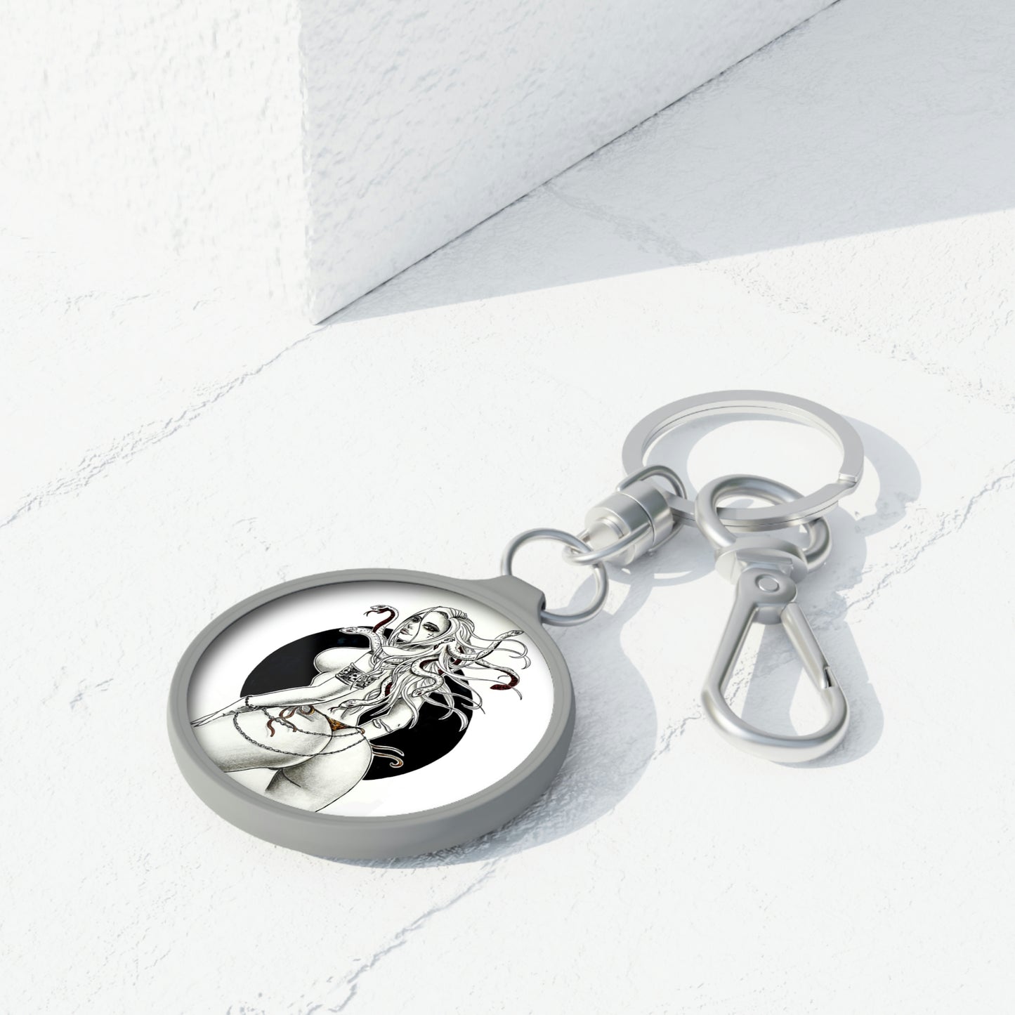 Medusa Beach Booty - Keyring