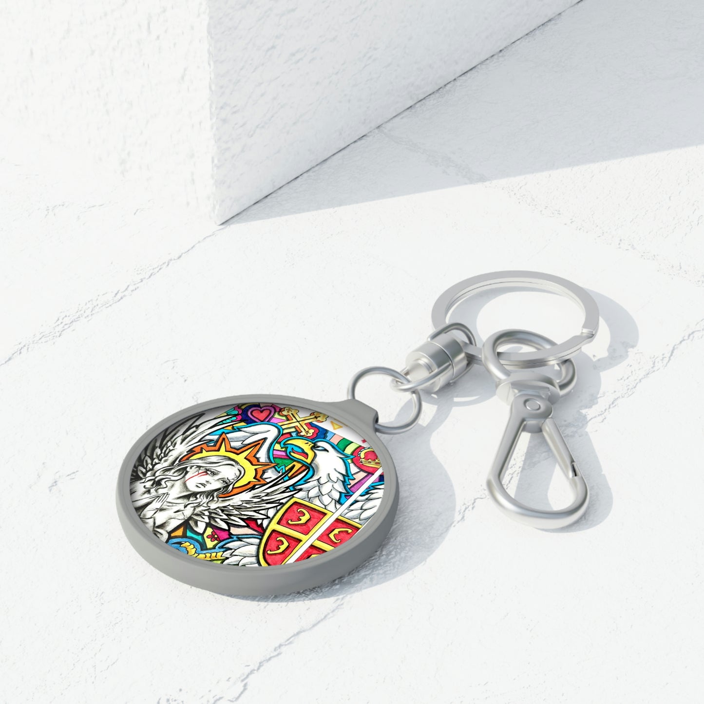 Serbian Angel - Keyring