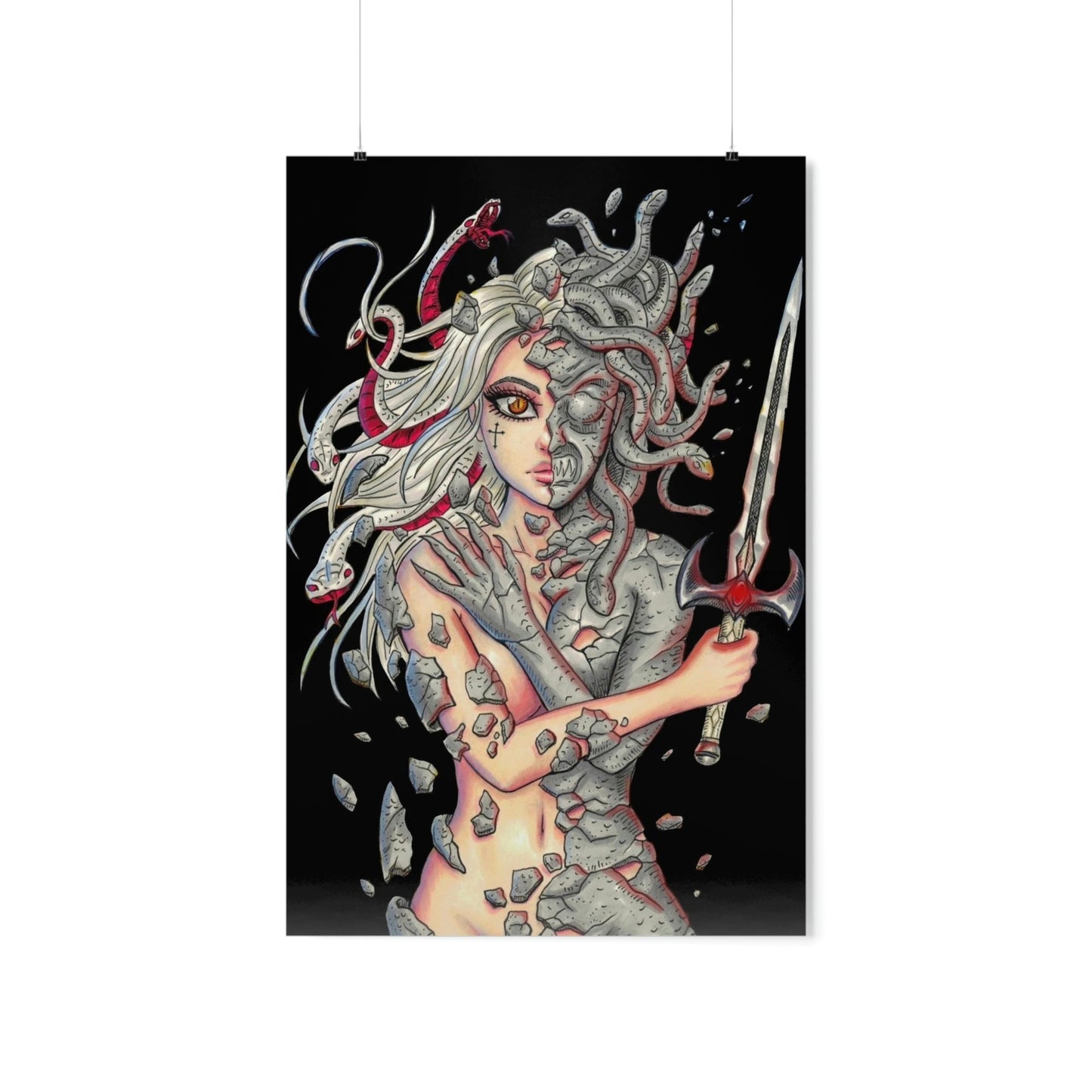 Medusa Cover - Museum Quality Print