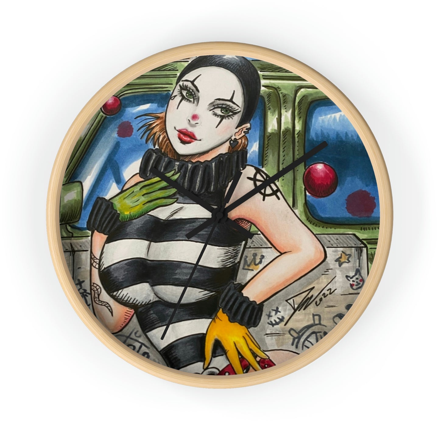 Pierrette - Wall Clock