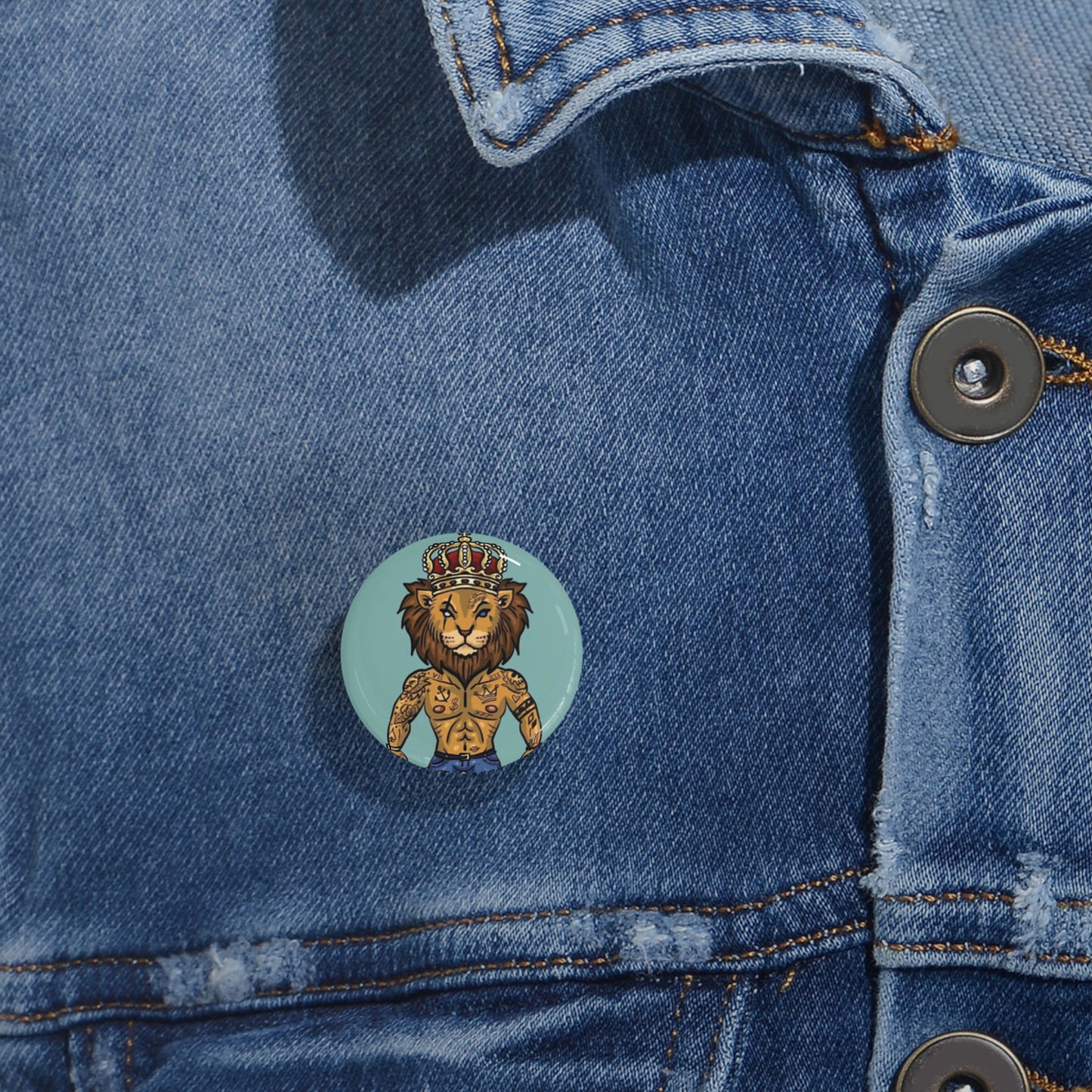 Tattoonimals / Lion King - Round Pins