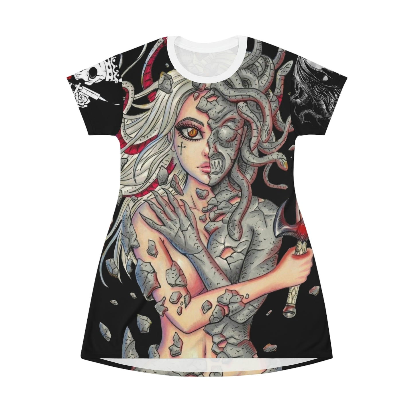 Medusa Cover - T-Shirt Dress