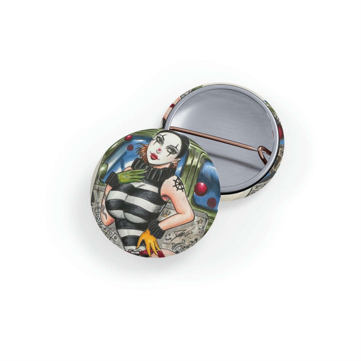 Pierrette - Round Pins