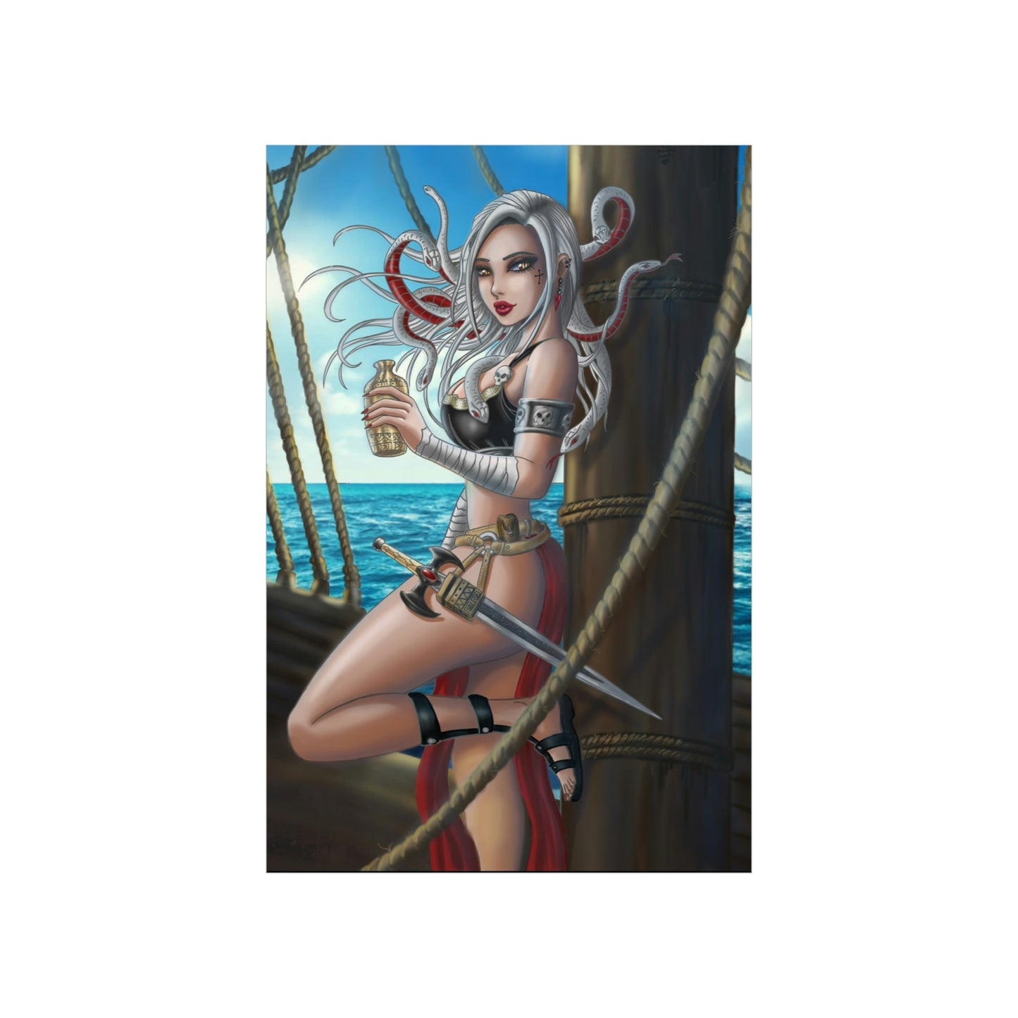 Medusa ship 2 - Museum Quality Poster
