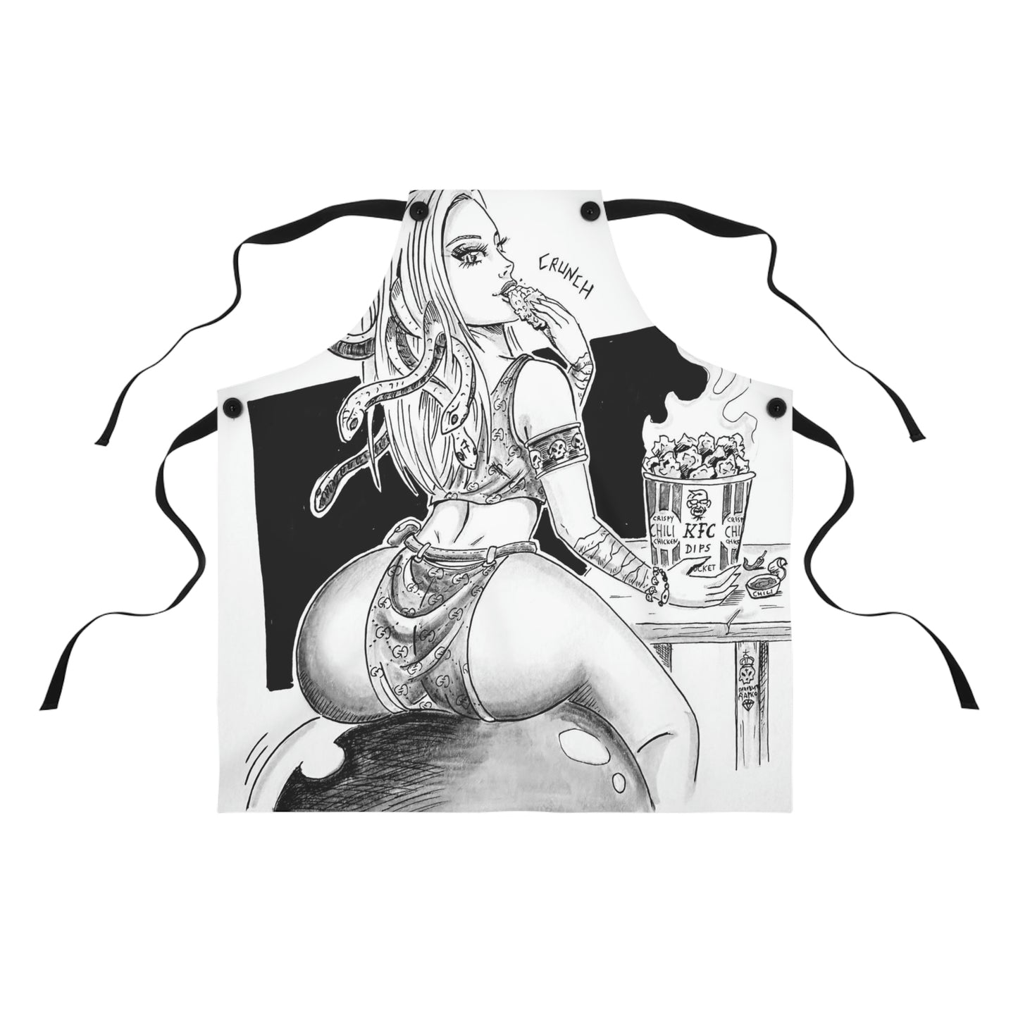 Medusa Crispy Chicken - Apron