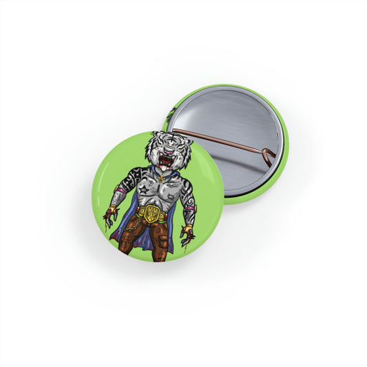 Tattoonimals / White Tiger - Round Pins