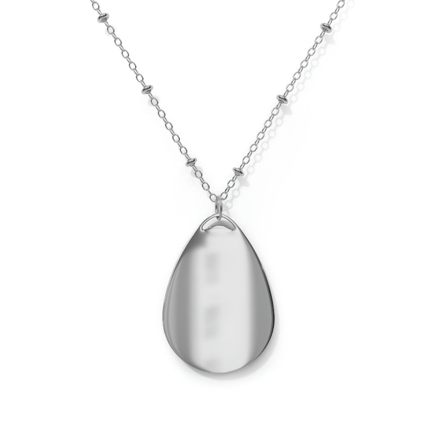 Medusa Dark - Oval Necklace