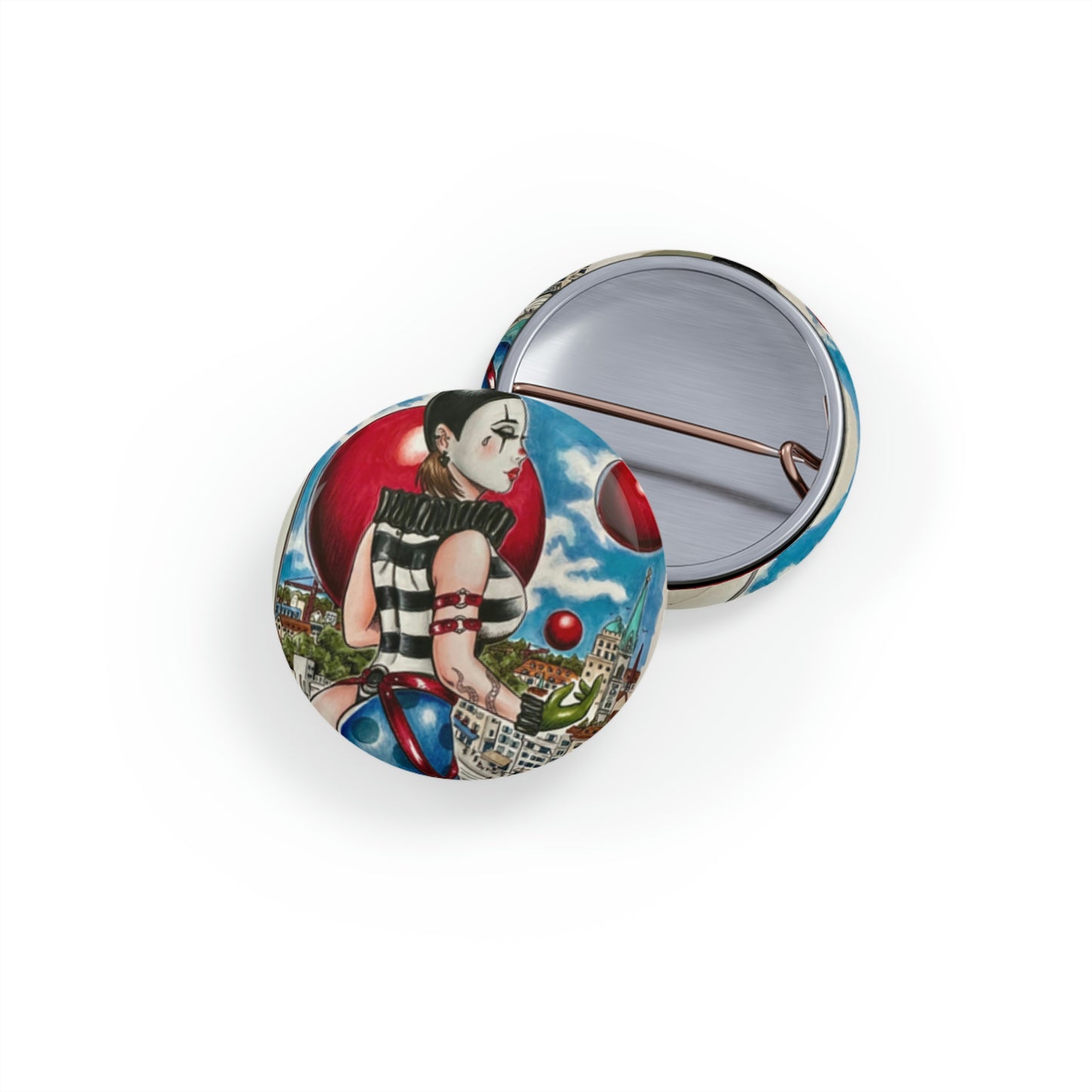 Pierrette 1 - Round Pins