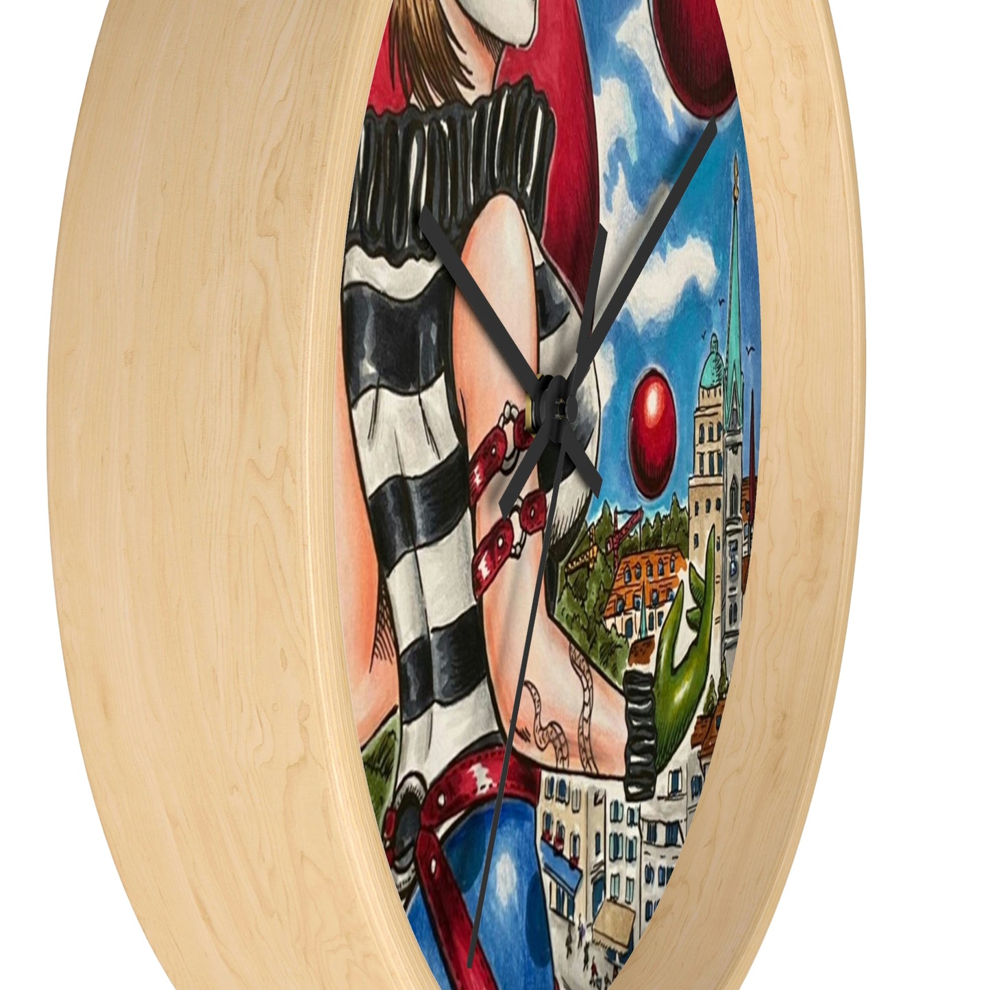 Pierrette 1 - Wall Clock