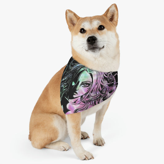 Medusa - Pet Bandana Collar